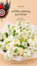 Load image into Gallery viewer, White Peony Summer - Weekly Special
