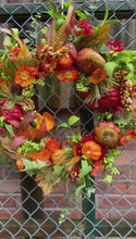 Load and play video in Gallery viewer, Autumn Days Wreath
