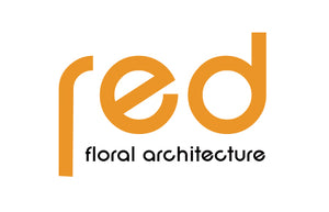 Red Floral Architecture