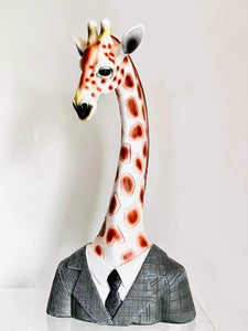 Suited up Giraffe