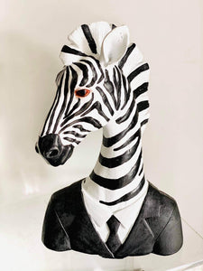 Zebra In a Suit