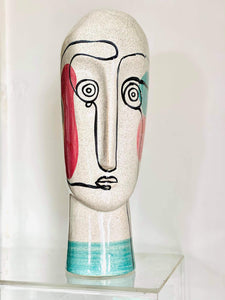 Large Abstract face deco