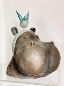 Hippo head large