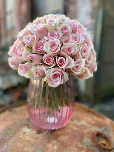 Mums Rose Vase
